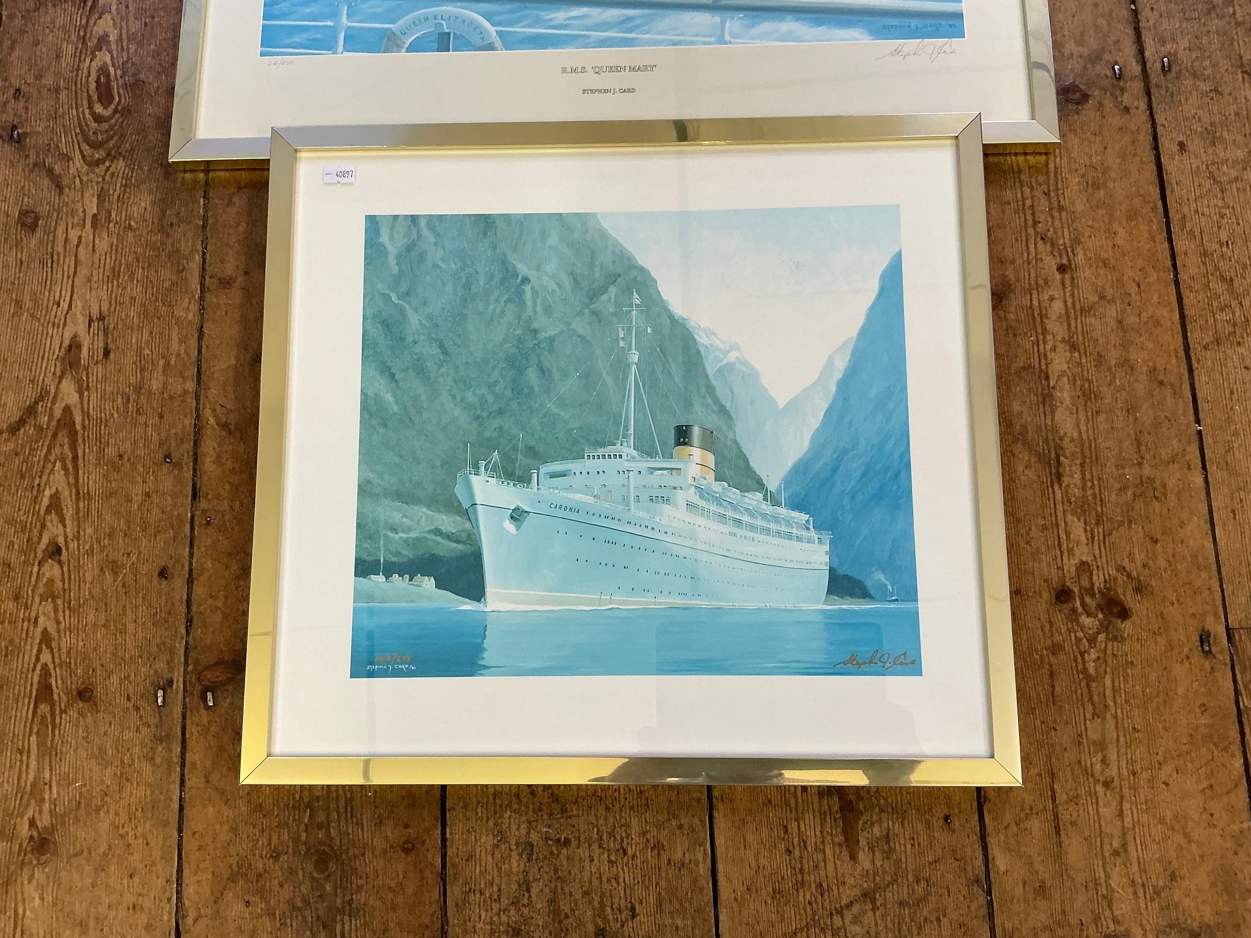 Stephen J. Card | R.M.S. Queen Mary, Caronia (1993) | MutualArt