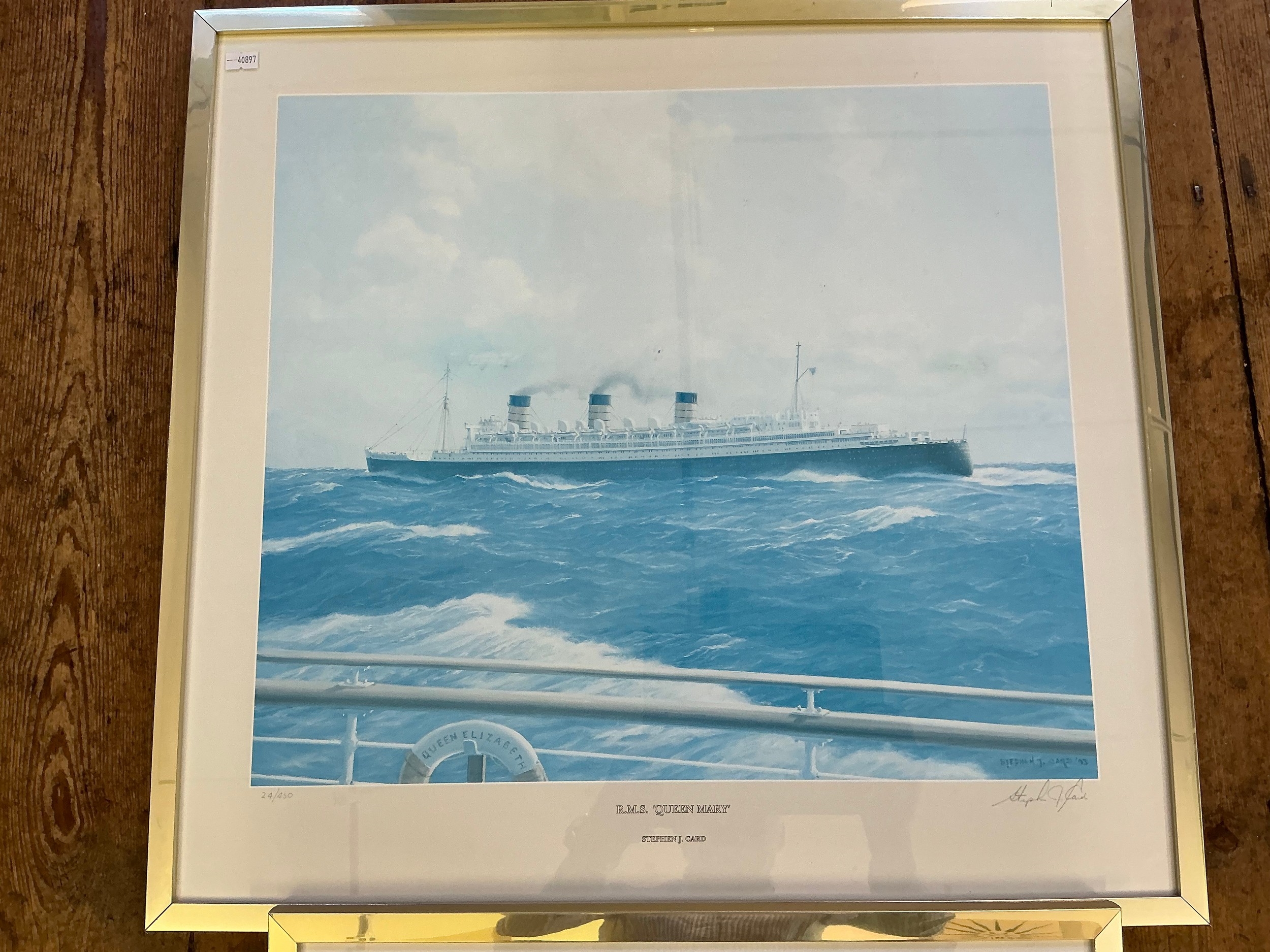 Stephen J. Card | R.M.S. Queen Mary, Caronia (1993) | MutualArt