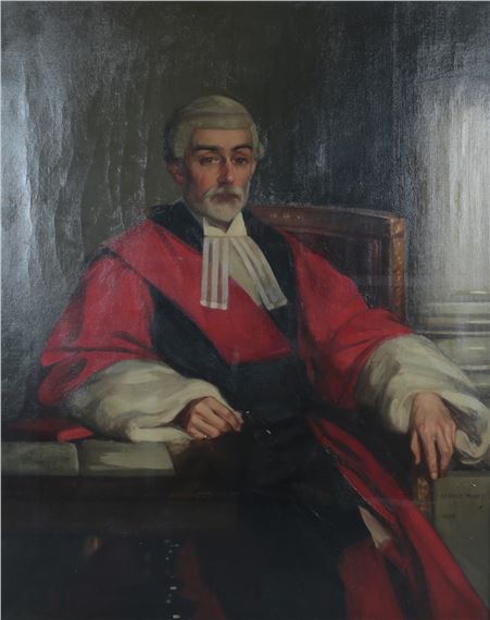 George Henry | Portrait of Judge Edward Ridley (1903) | MutualArt