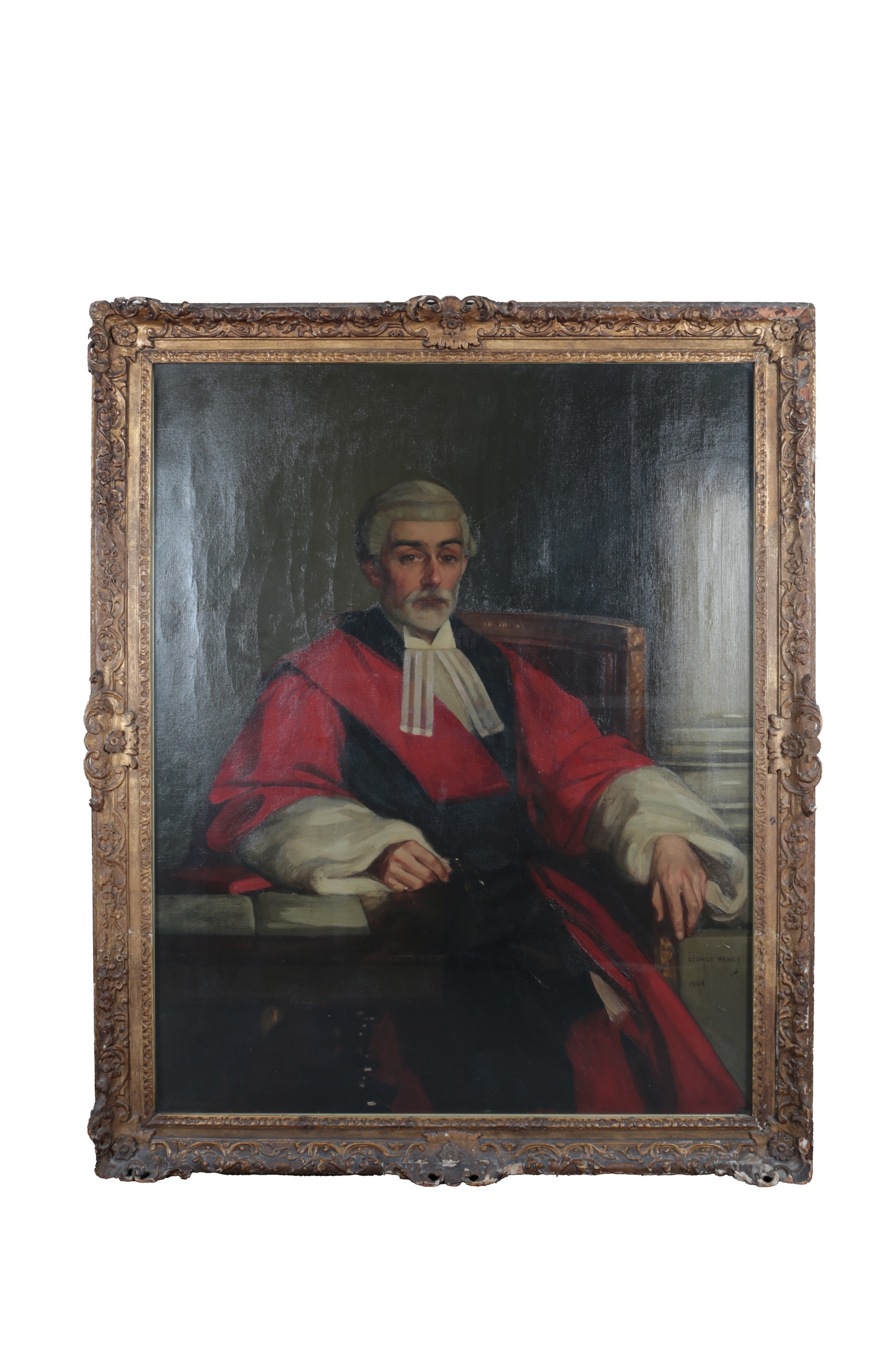 George Henry | Portrait of Judge Edward Ridley (1903) | MutualArt