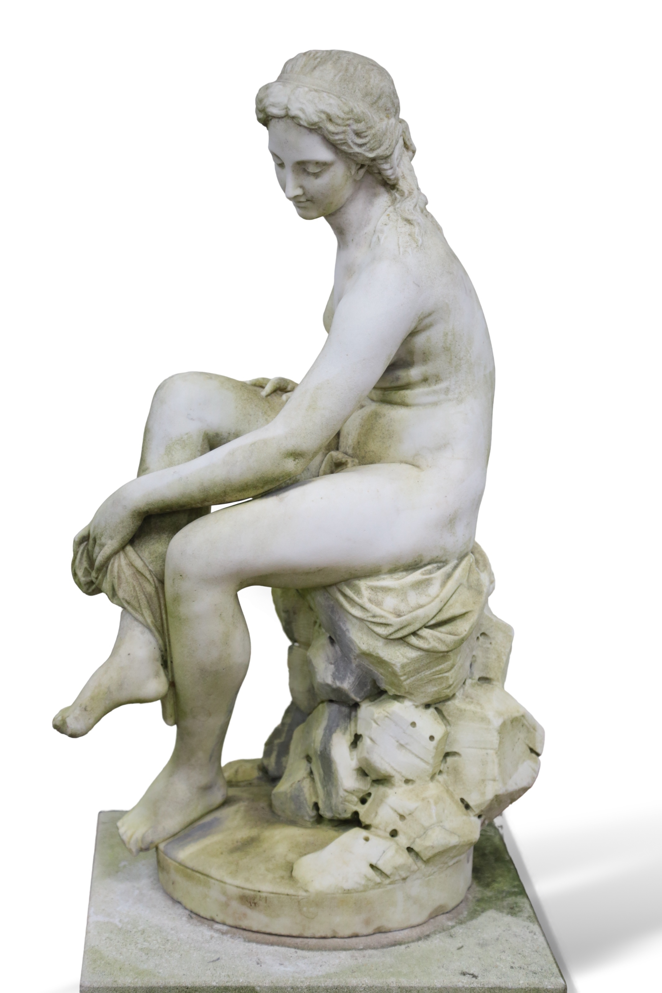 Étienne-Maurice Falconet | A Carrara white marble figure of a nude ...