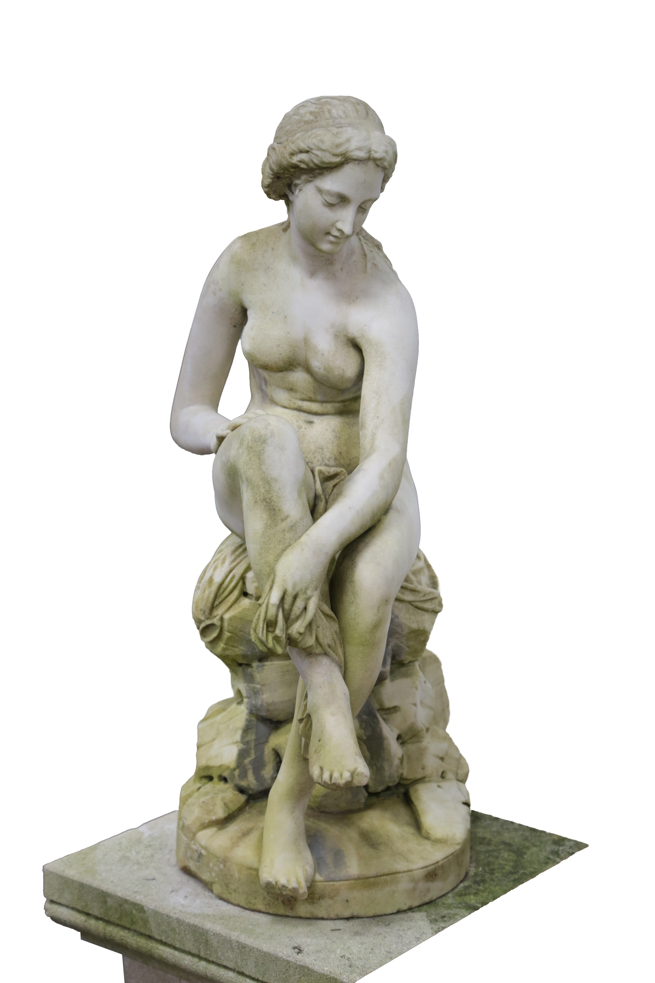 Étienne-Maurice Falconet | A Carrara white marble figure of a nude ...