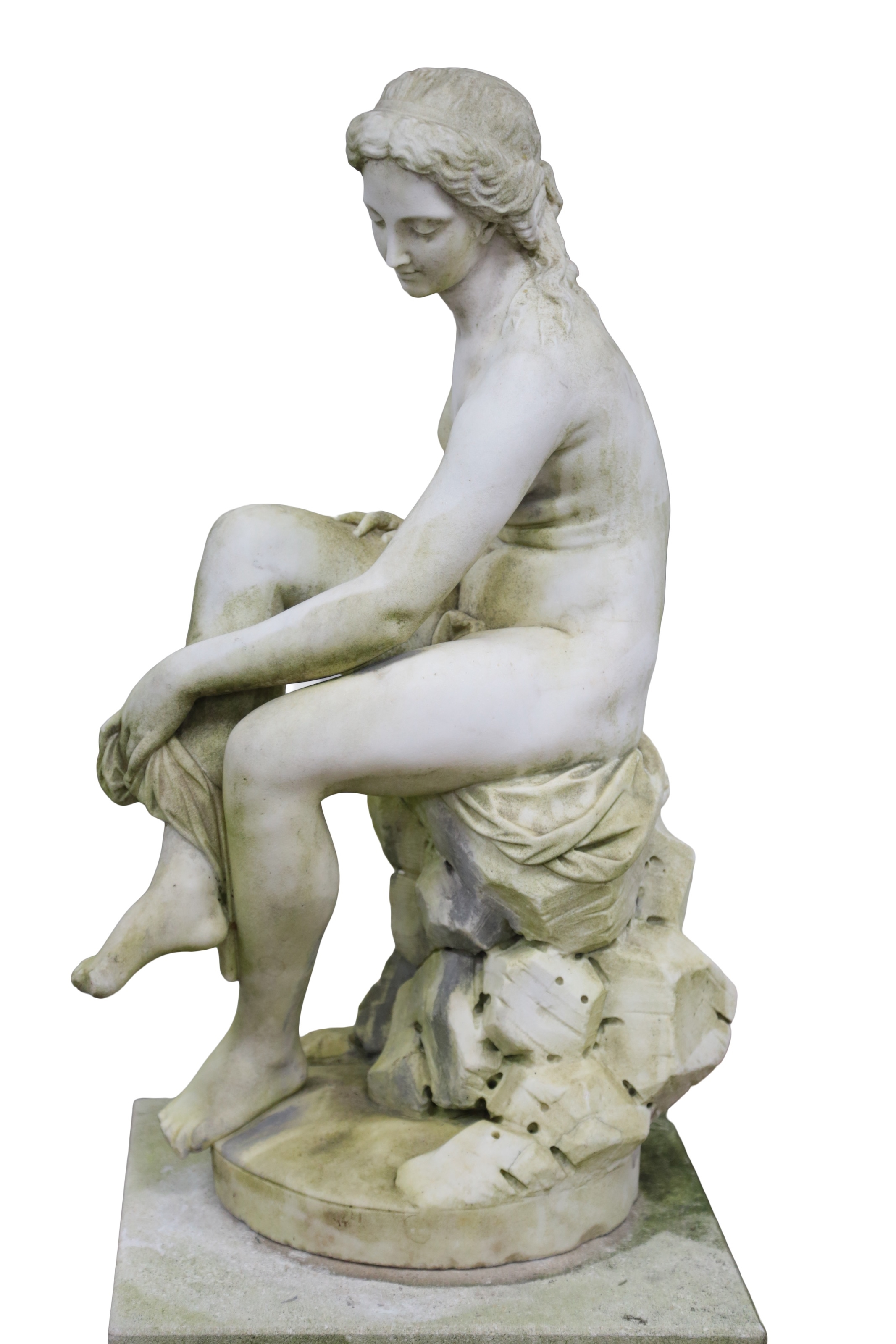 Étienne-Maurice Falconet | A Carrara white marble figure of a nude ...