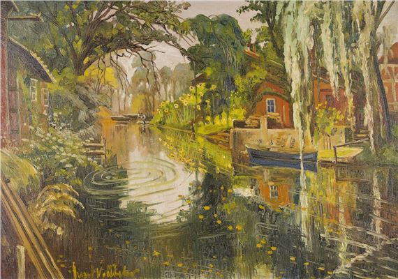 SUMMER DAY IN THE SPREE FOREST - Ernst Vollbehr