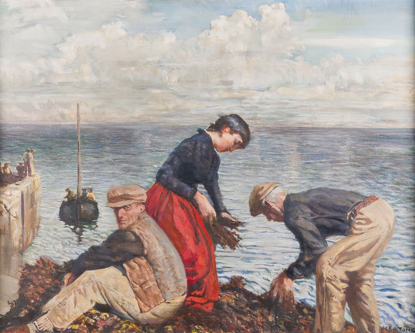 Sean Keating | KELP II (1956) | MutualArt