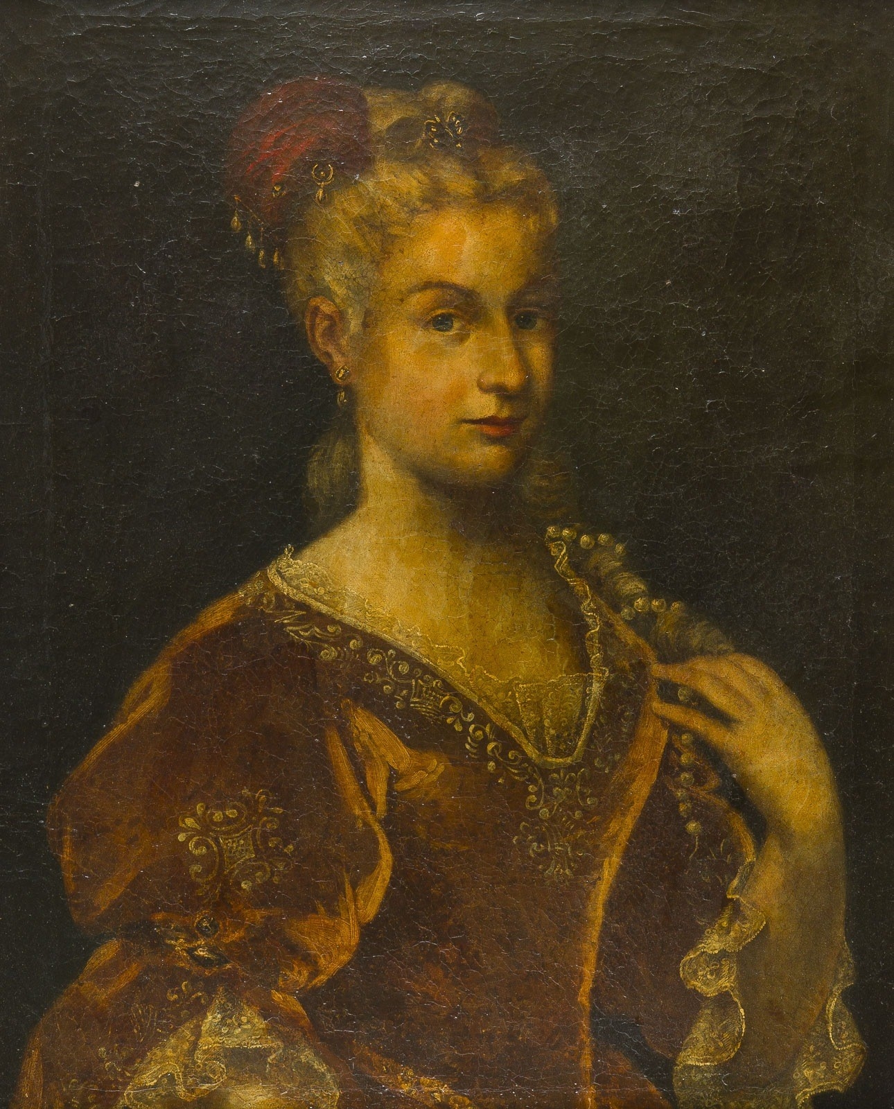 Florentine School, 16th Century | HALF-LENGTH PORTRAIT OF THE DAUGHTER ...