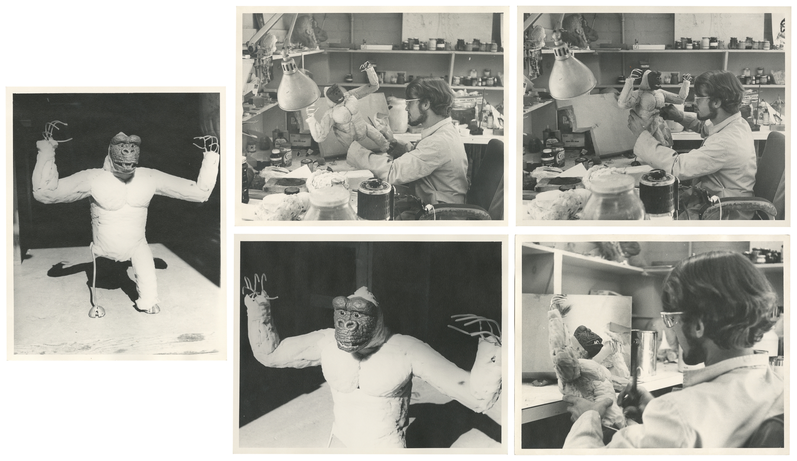 Jim Danforth | King Kong Armature Photos (Circa 1970) | MutualArt