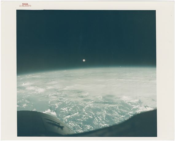 NASA | THE MOON RISES ABOVE EARTH (1965) | MutualArt