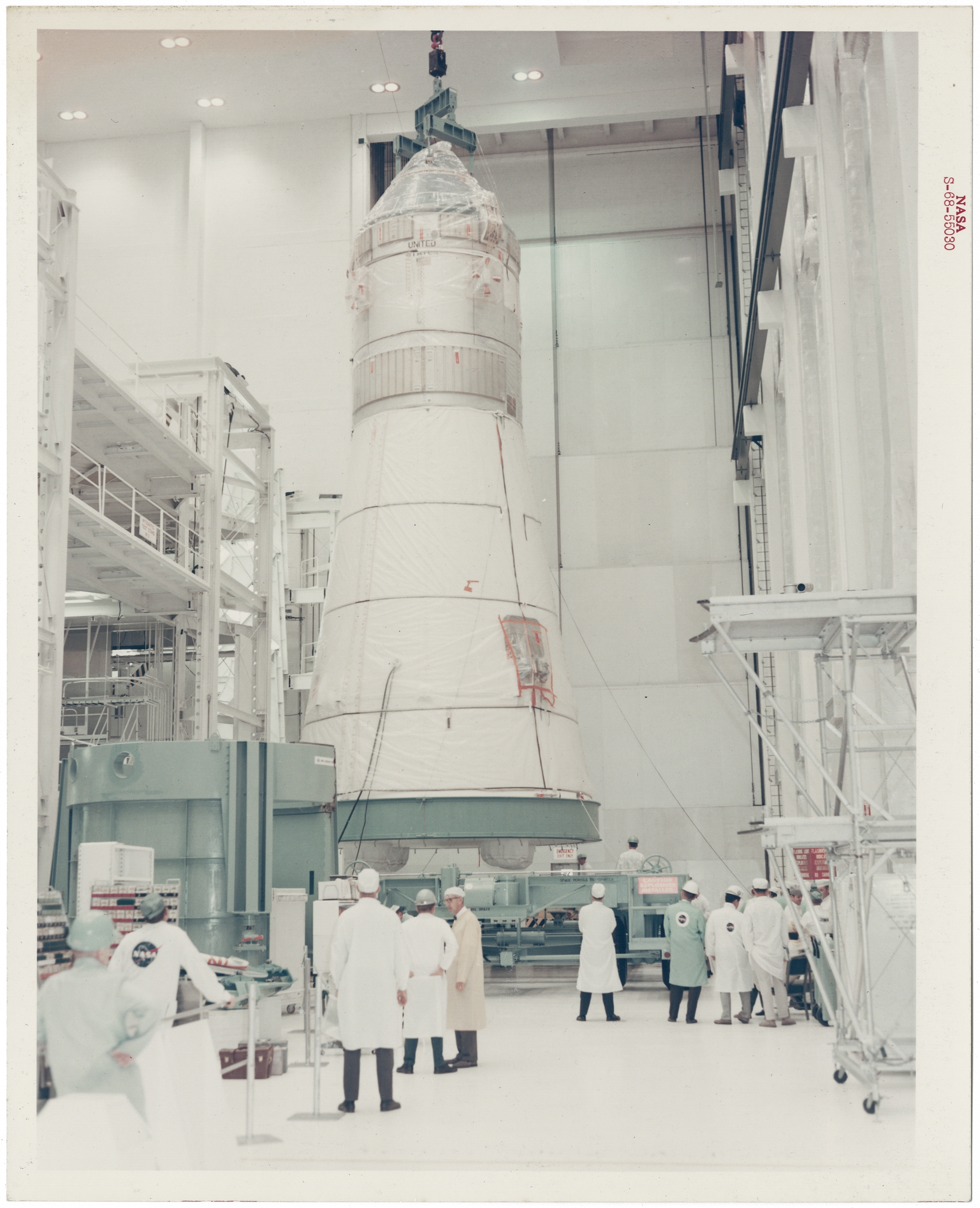 NASA | THE FIRST SPACECRAFT TO CARRY HUMANS TO THE MOON (1968) | MutualArt