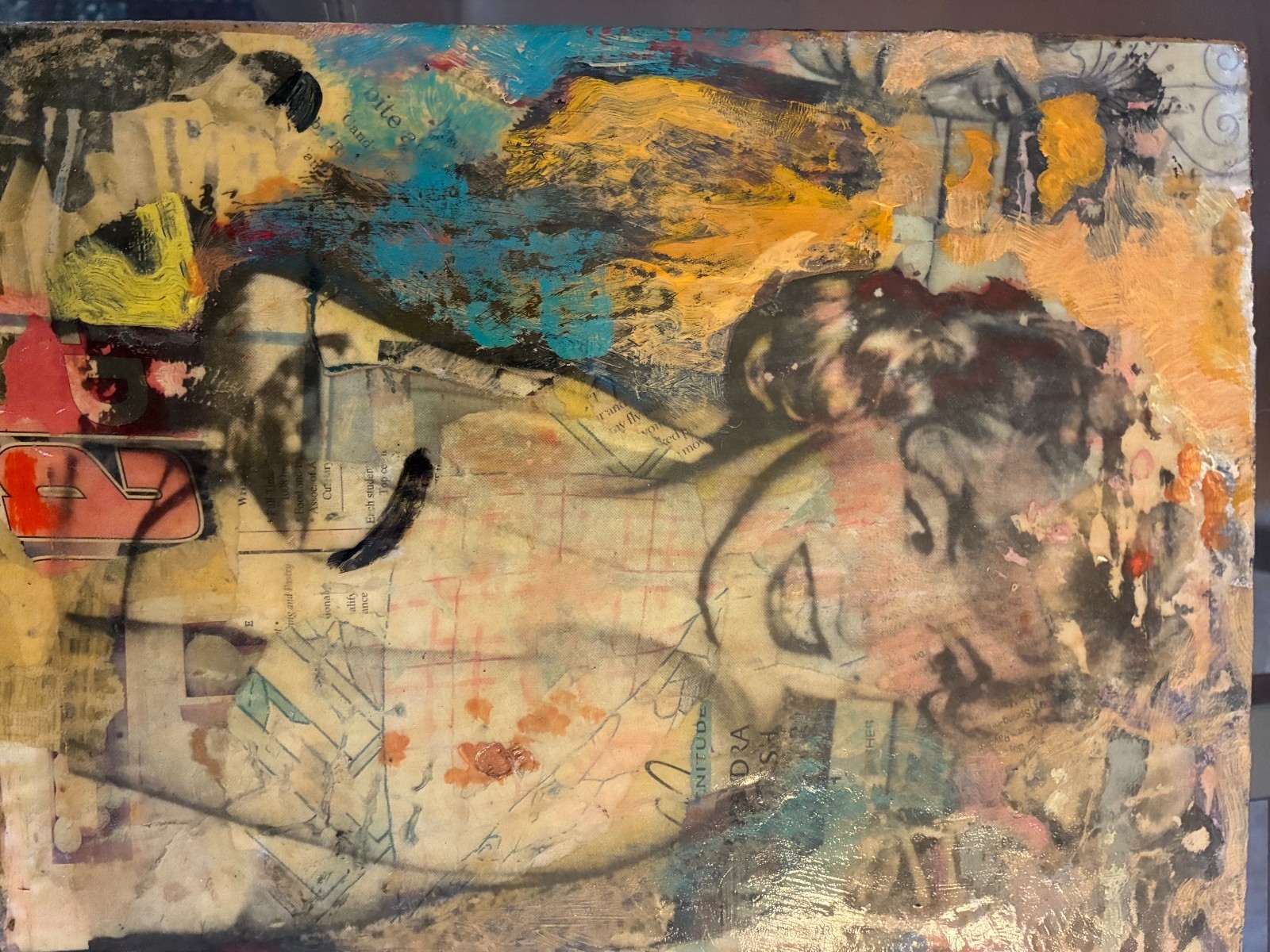 Danny O | ORIGINAL Danny O Mixed Media Painting of Marilyn Monroe (1998 ...