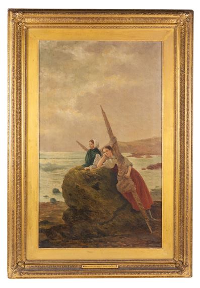 Robert Jobling | Waiting for the Boats | MutualArt
