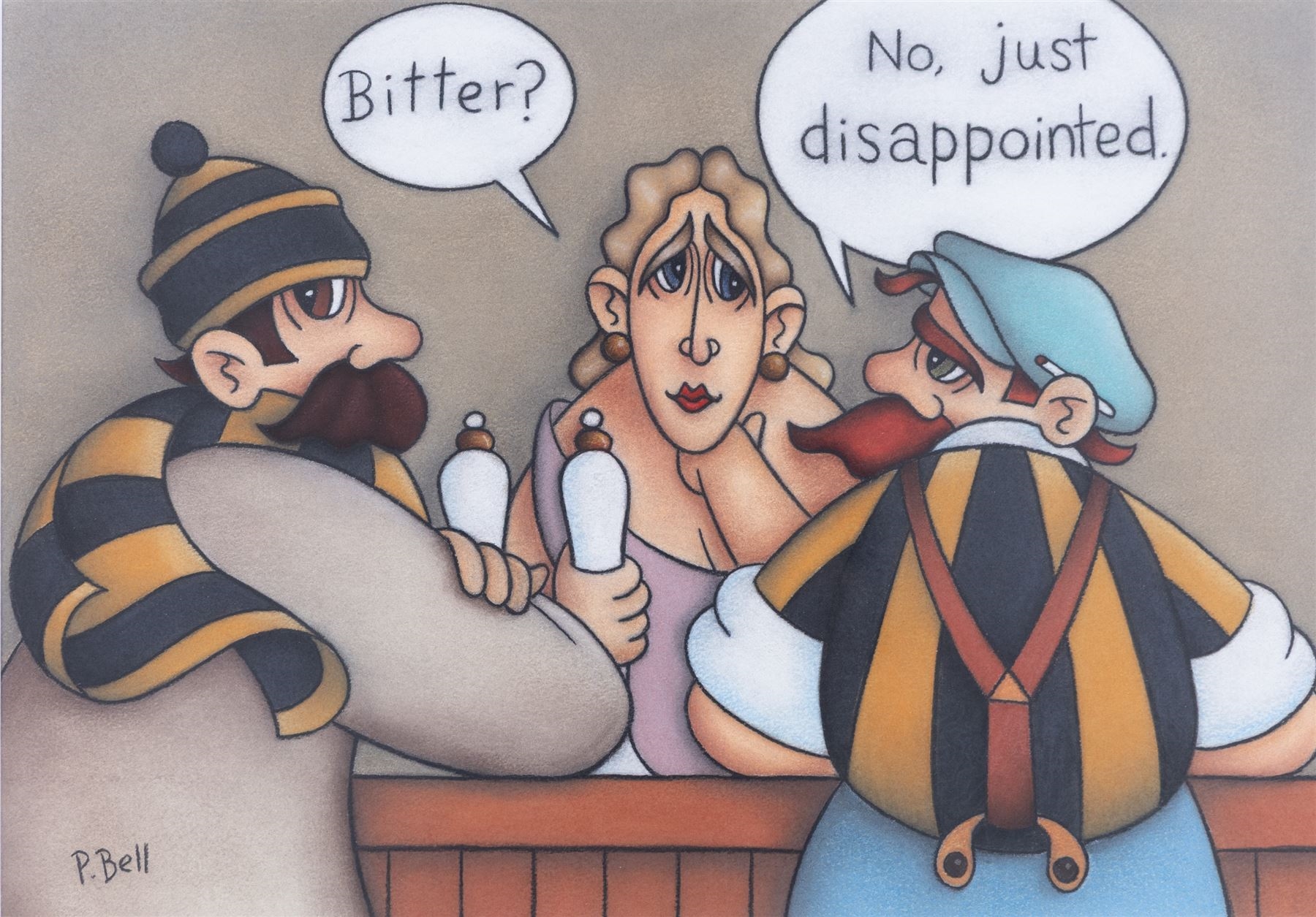 Peter Bell | Bitter? No, just disappointed | MutualArt