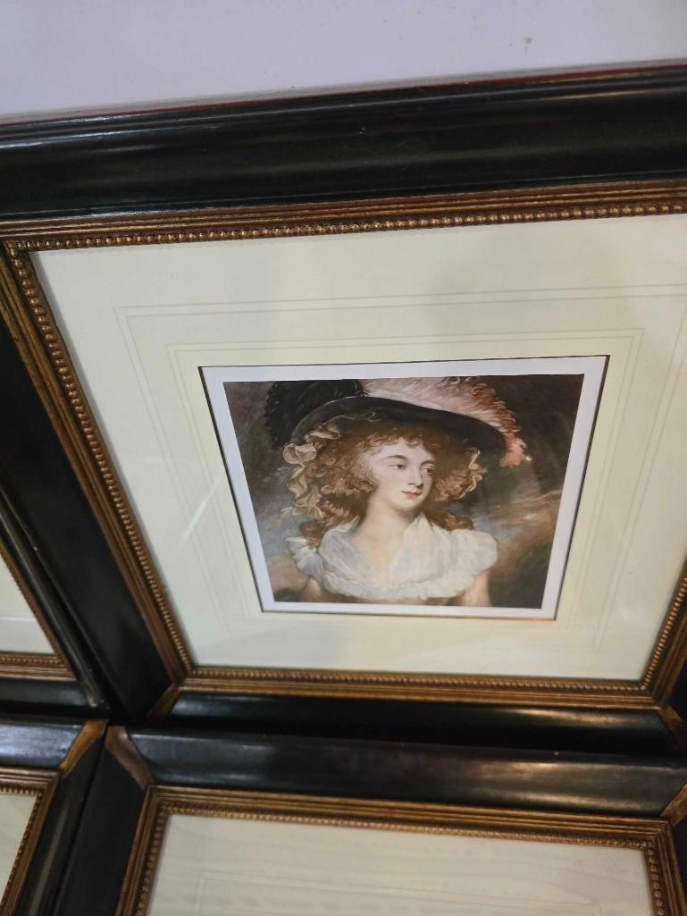 George Romney | Set of Six Framed Portrait Prints | MutualArt