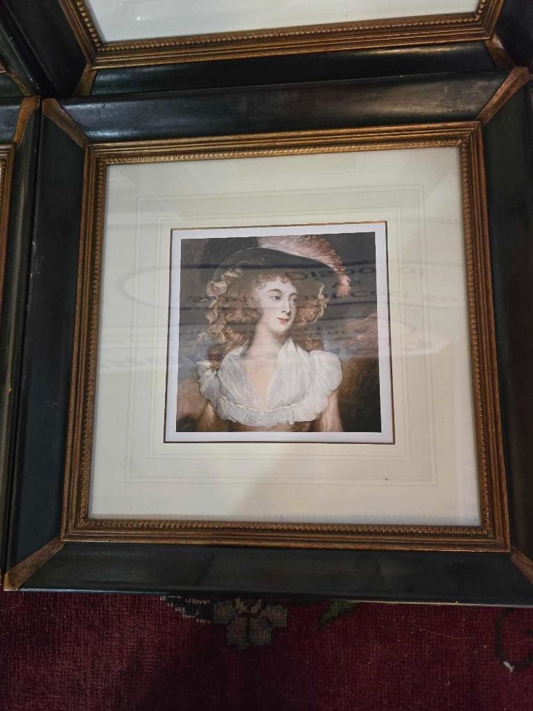 George Romney | Set of Six Framed Portrait Prints | MutualArt