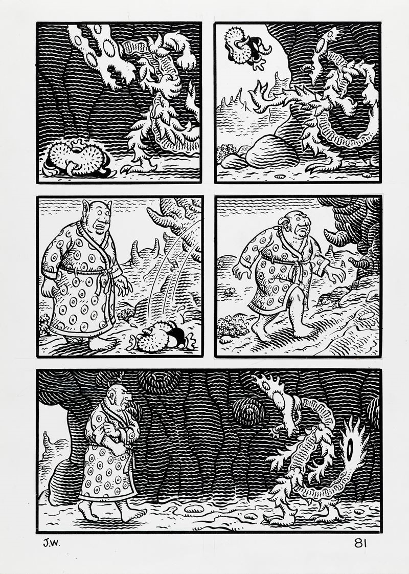 Jim Woodring | Weathercraft (2010) | MutualArt