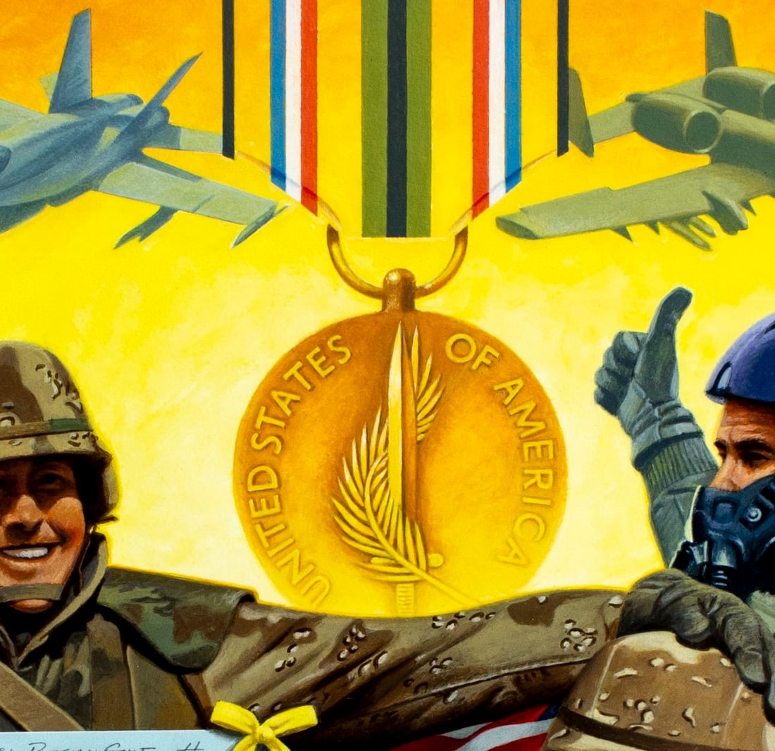Howard Koslow | Military Heroes of Operation Desert Storm (1991 ...