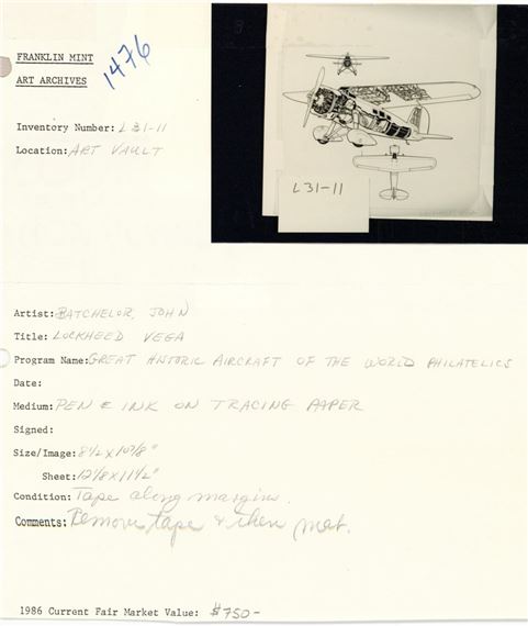 John Henry | Lockheed Vega Plane (1985) | MutualArt