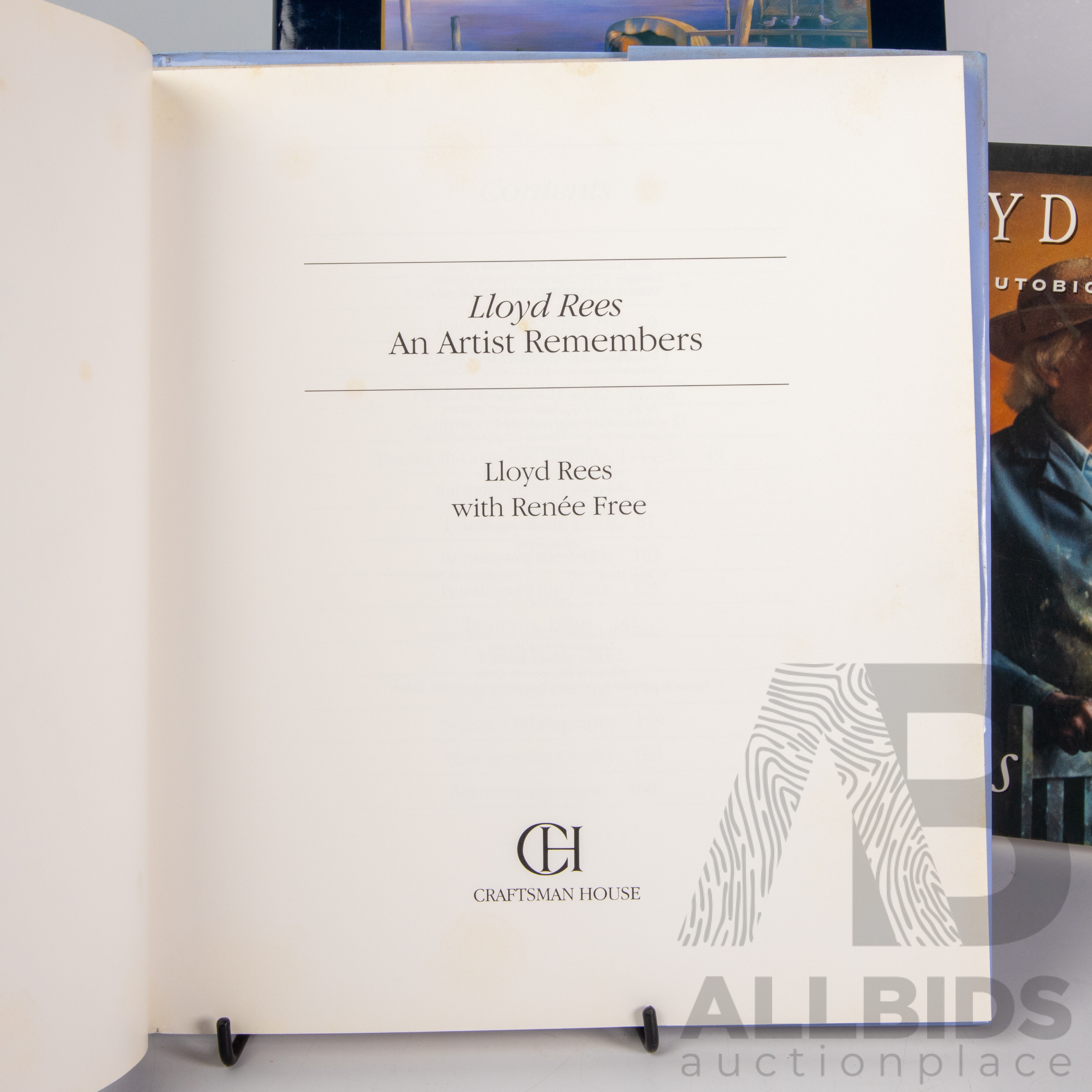 Lloyd Rees | Group of Books on Lloyd Rees, Including Peaks & Valleys ...