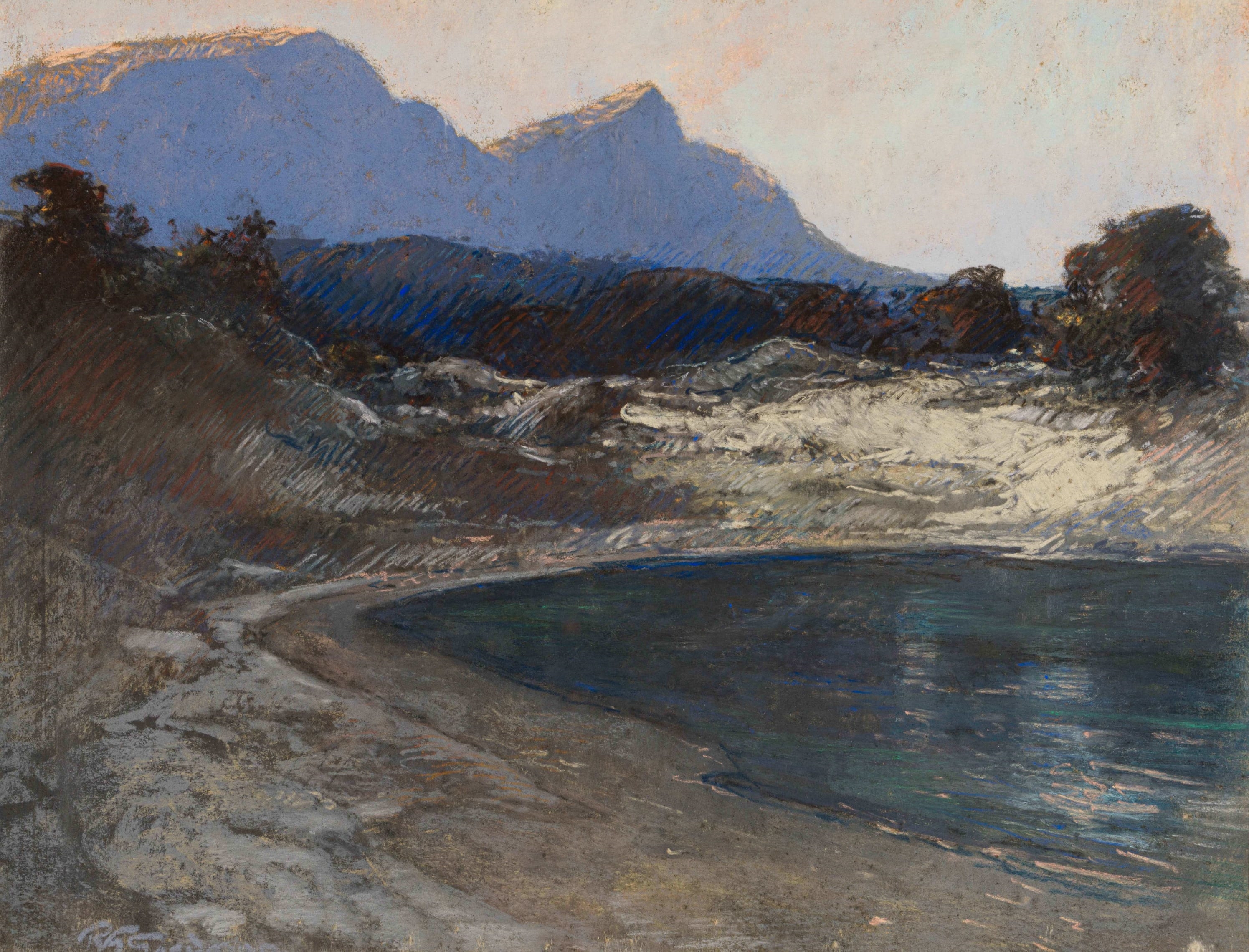 Robert Gwelo Goodman | Landscape with Devil's Peak in the Distance ...