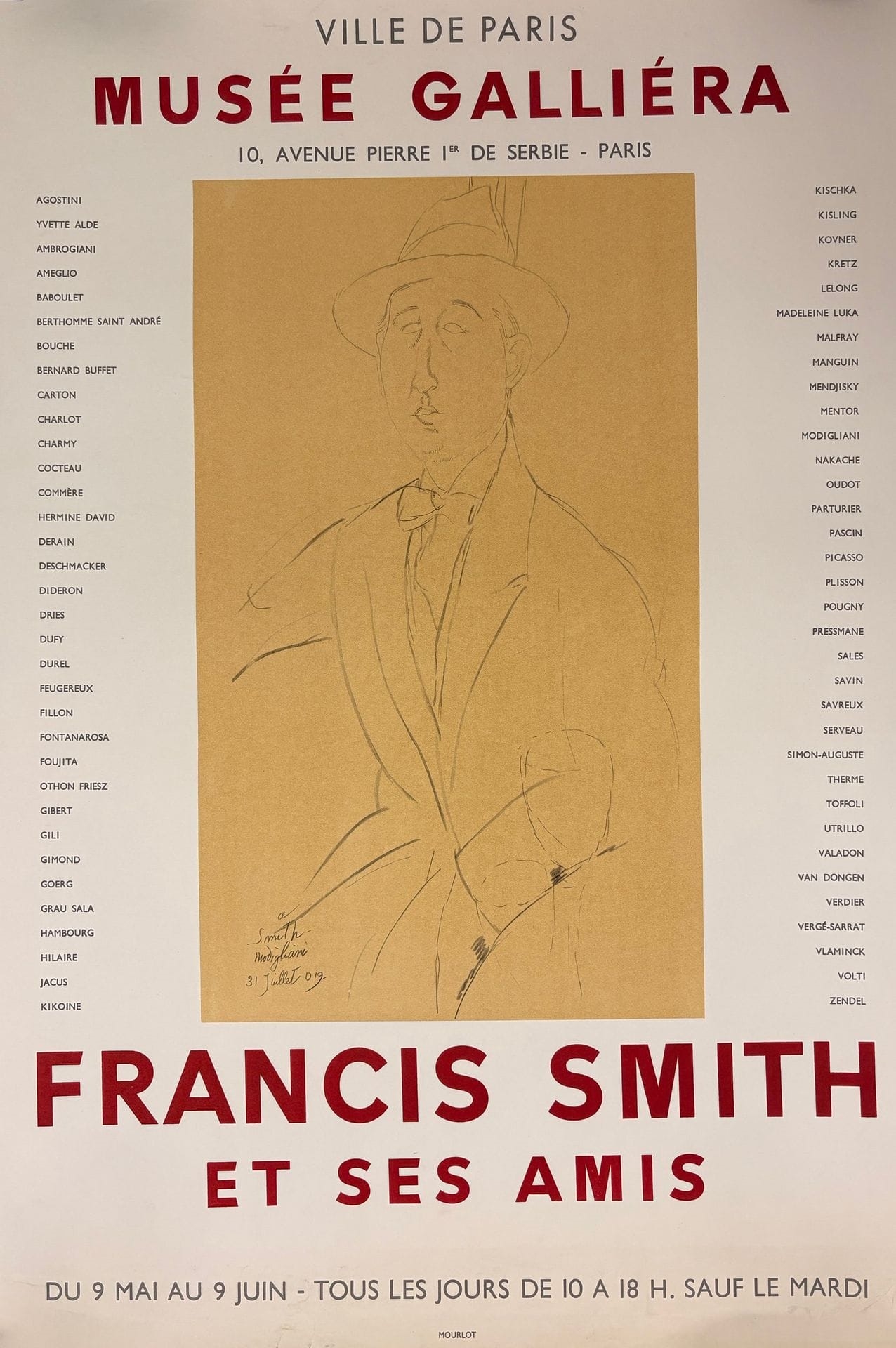 Amedeo Modigliani | Francis Smith and Friends. Musée Galliera. May 9 to ...