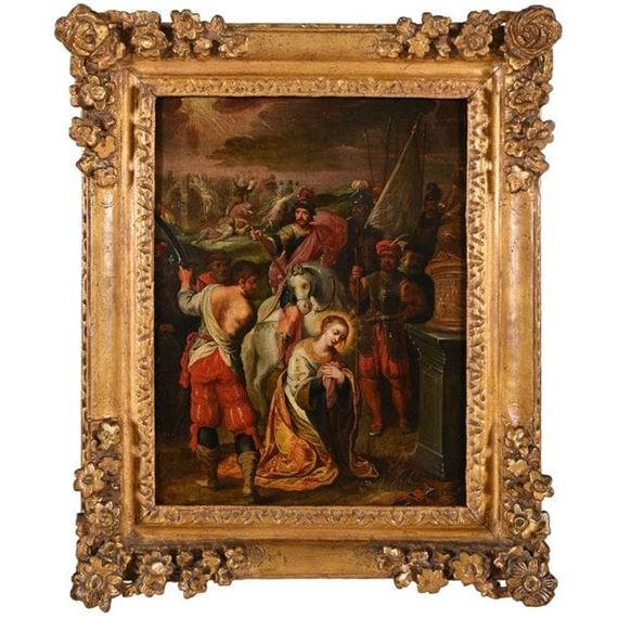 Flemish School 17th Century | The Martyrdom of Saint Catherine (Circa ...