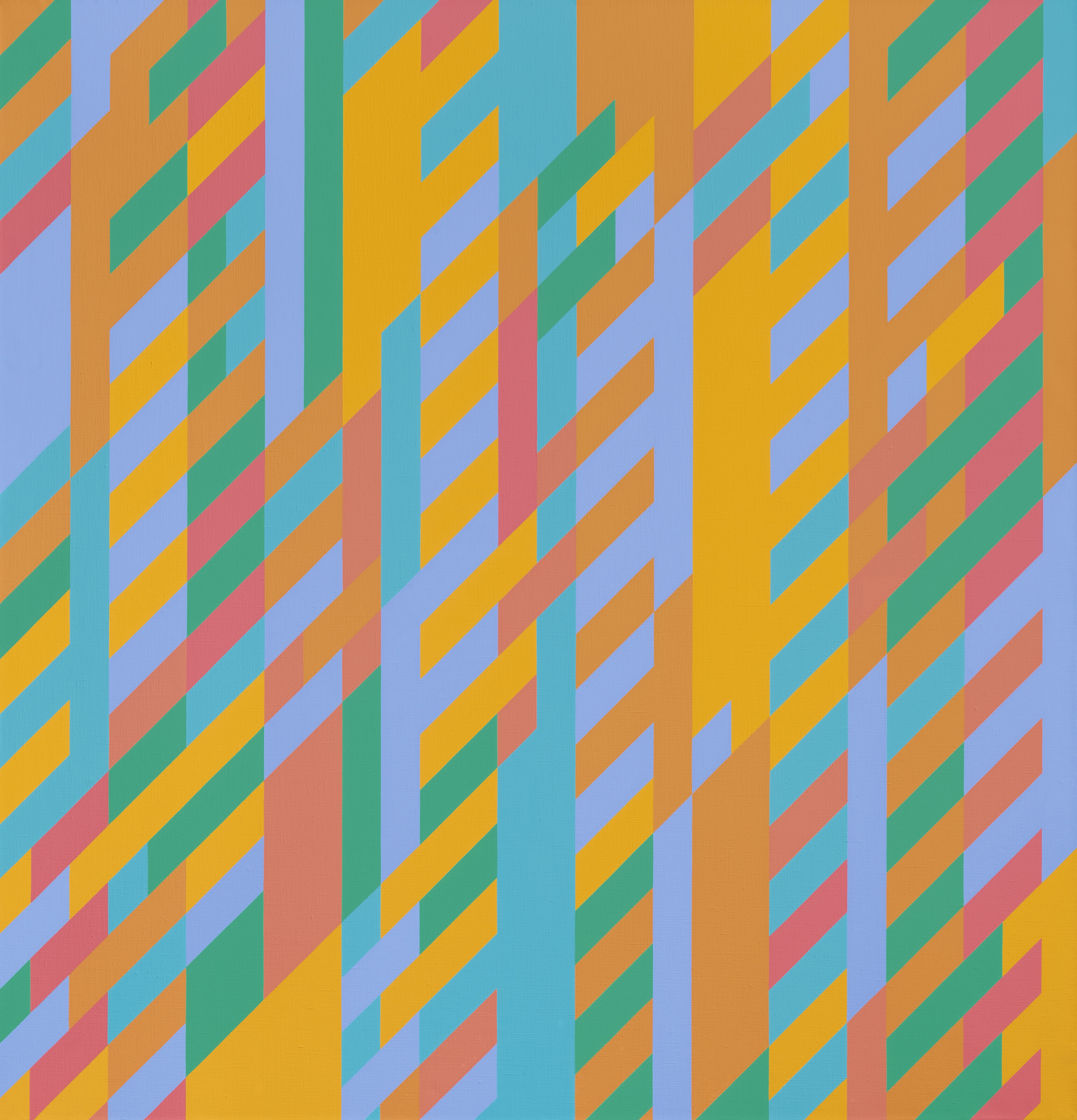 Bridget Riley | Recollection (1986) | MutualArt