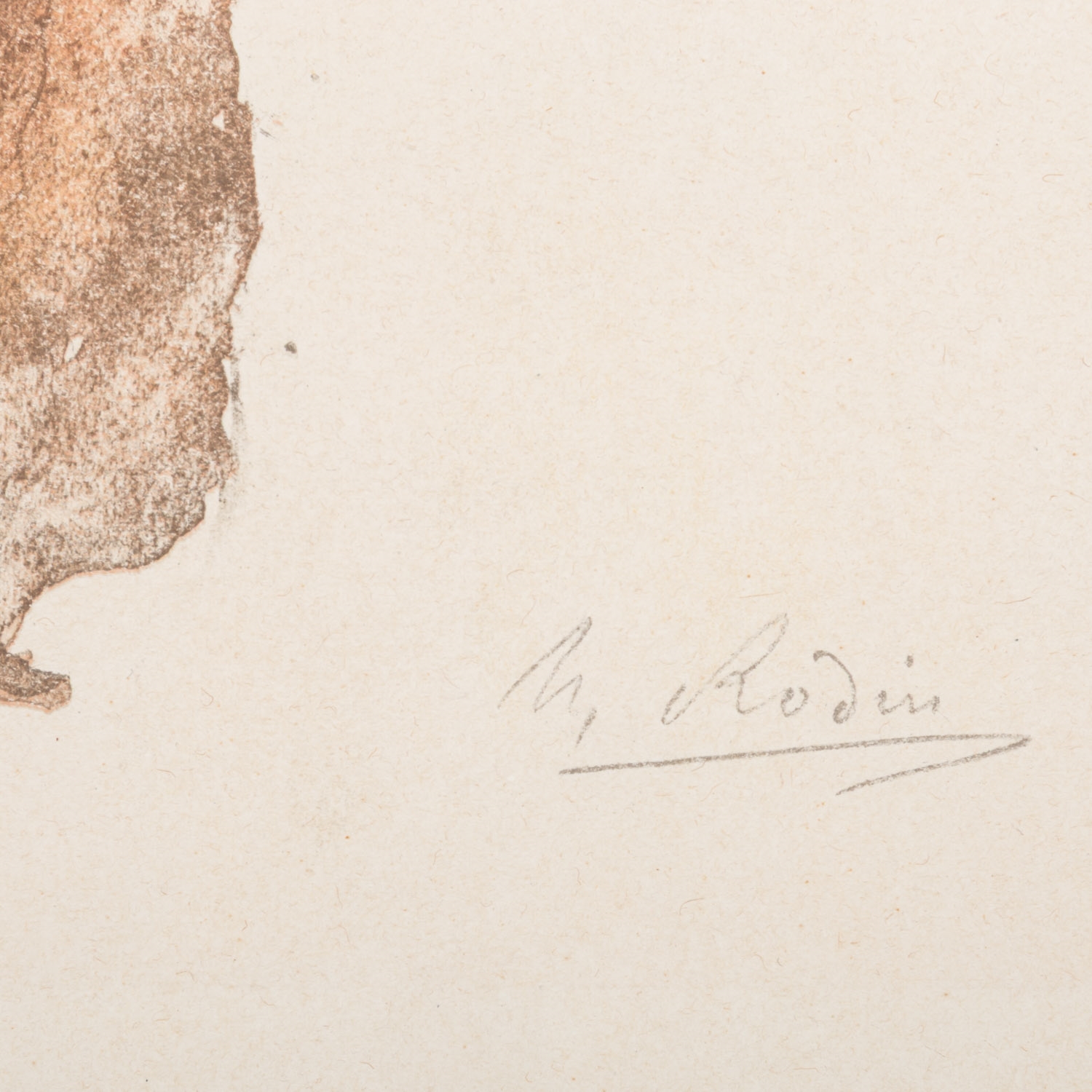 Auguste Rodin | Serie Douze Aquarelles V (1920) | MutualArt