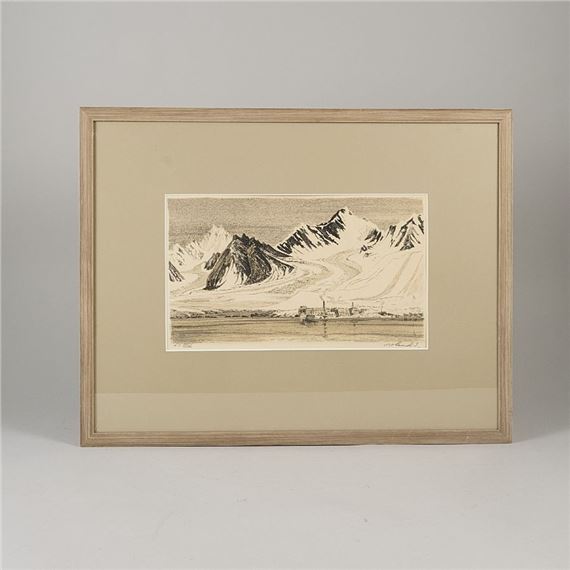 Roland Svensson | färglitografi Roland Svensson (1910 - 2003) | MutualArt