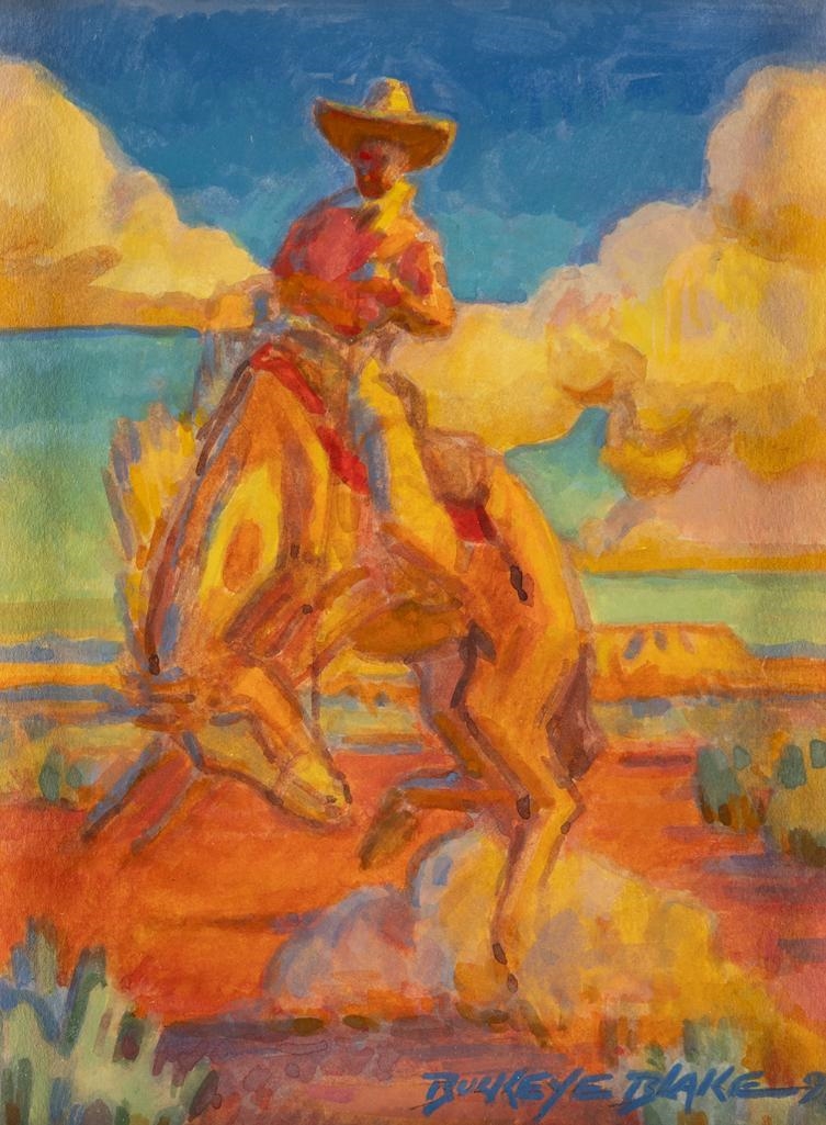 Buckeye Blake | Bucking Bronc, Sunset Ride (1997 - 2000) | MutualArt