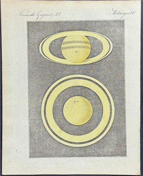 Friedrich Johann Justin Bertuch | 5 Engravings of Ships, Weather Events ...
