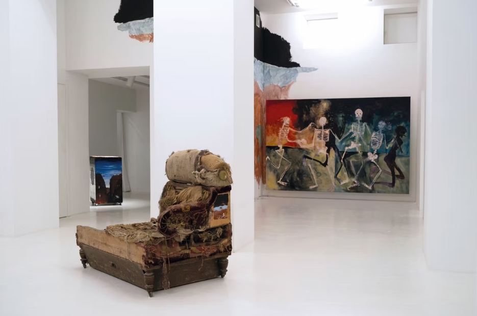 Konrad Żukowski: I keep smoking and waiting for everything to burn down at HOS Gallery