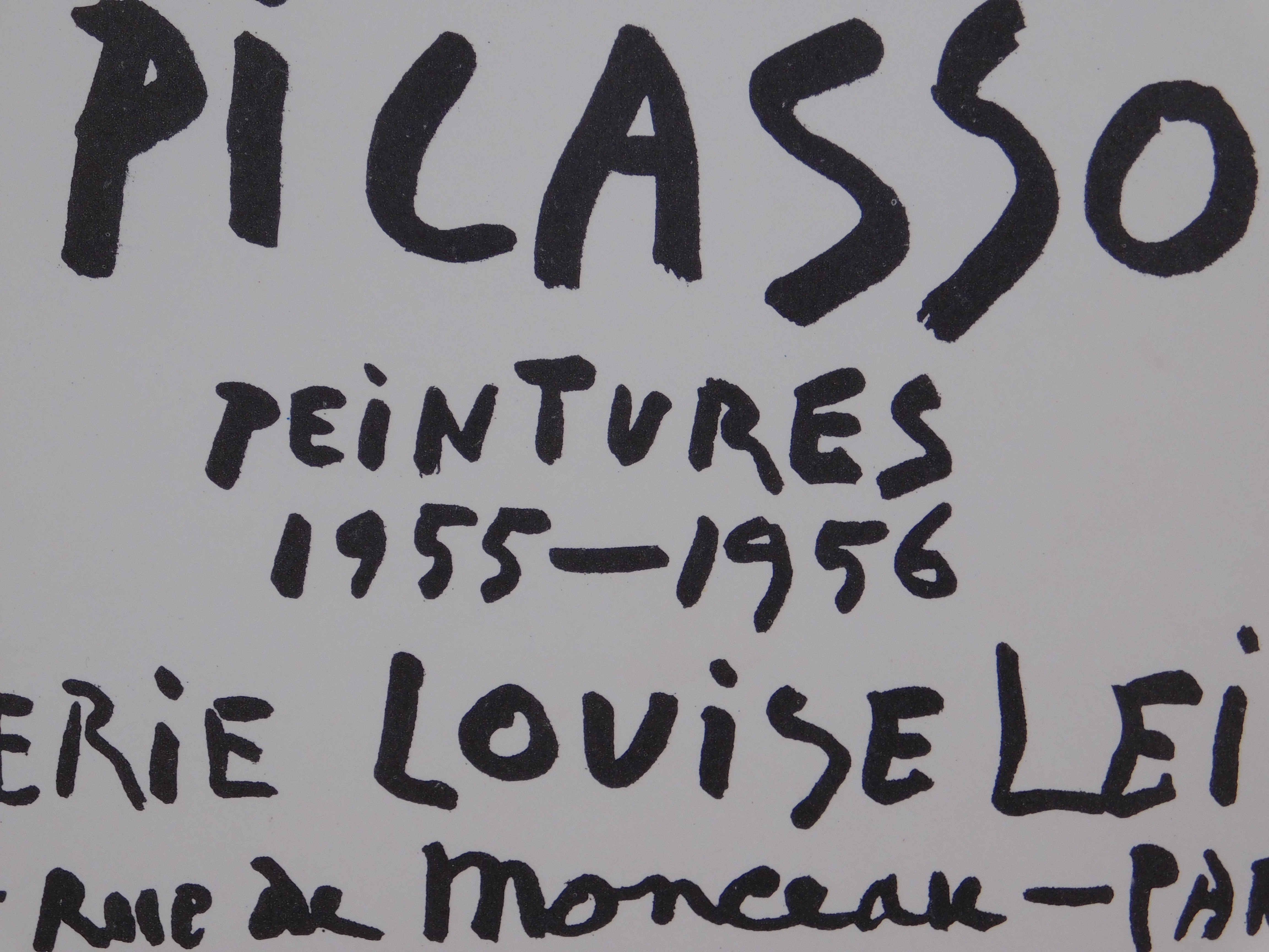 Pablo Picasso | Peintures 1955-1956 (1955 - 1956) | MutualArt