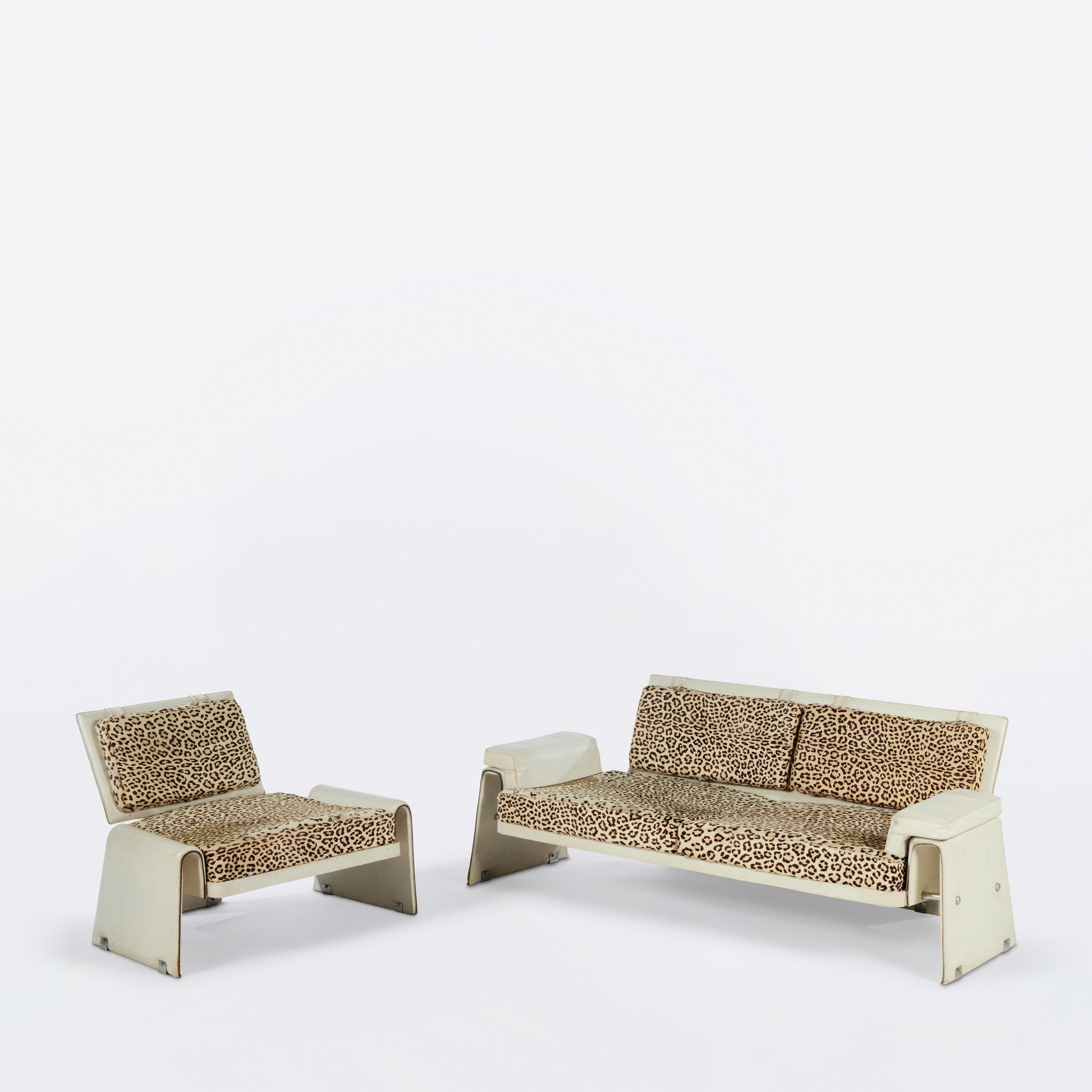 Jacques Quinet | Sofa and Side Chair (Circa 1970) | MutualArt