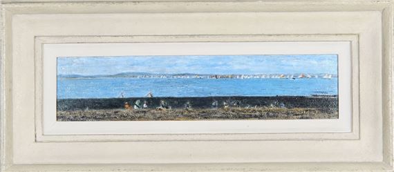 Dark Beach by Richard Eurich, 1986