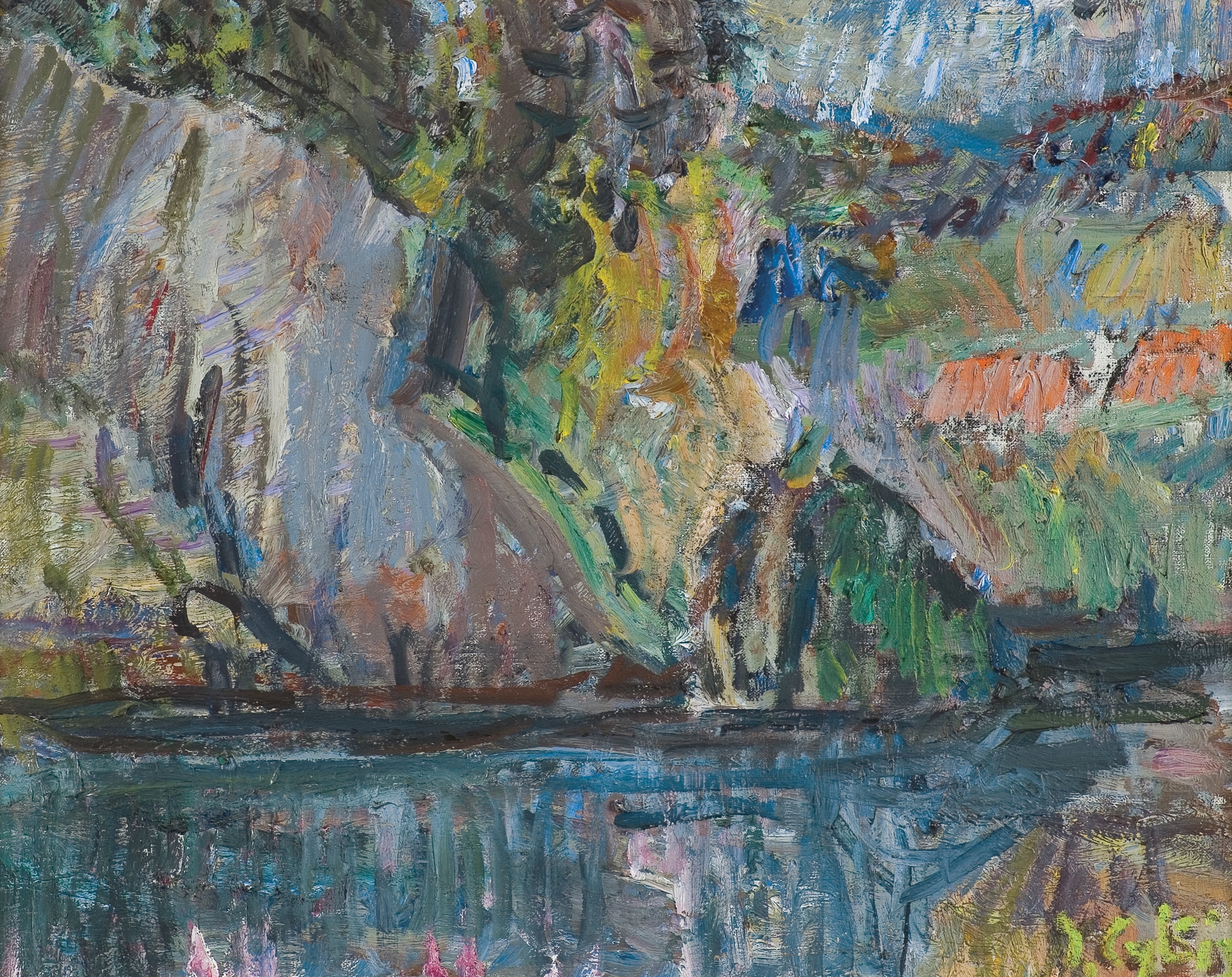 Jan Cybis | DUNAJEC POD KROŚCIENKIEM (1966) | MutualArt