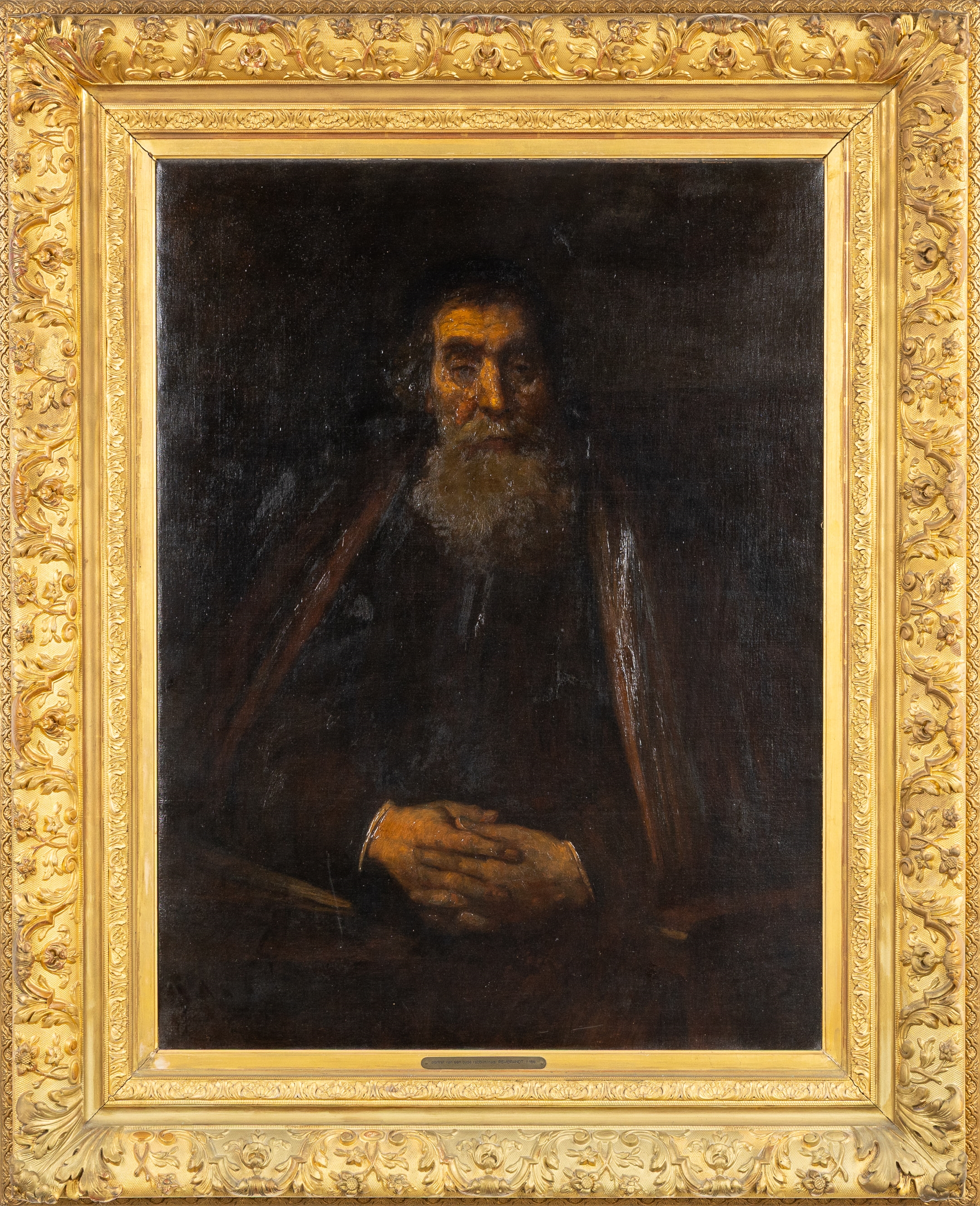 Rembrandt van Rijn | Portrait of an Old Man (The Old Rabbi (20) | MutualArt