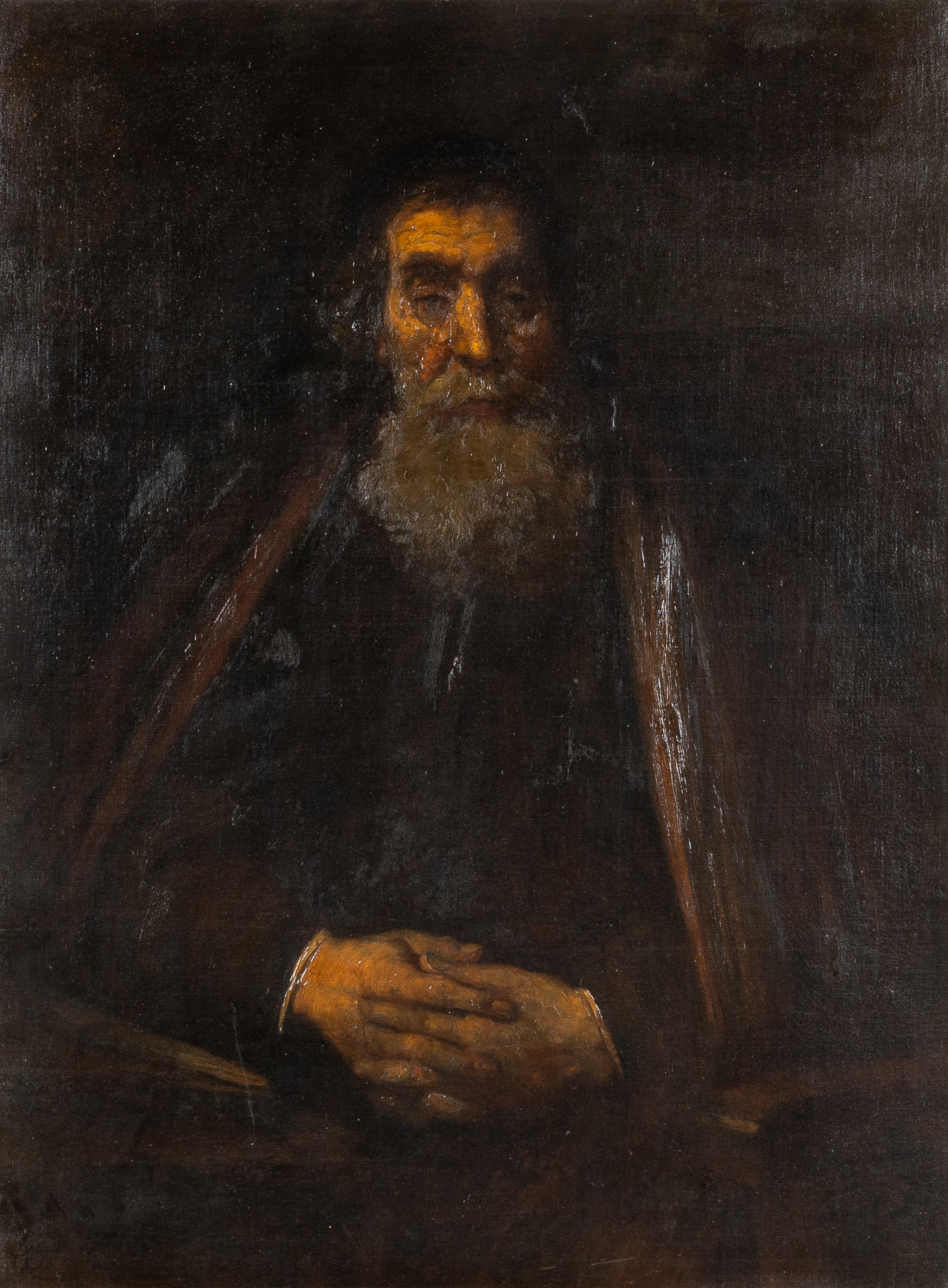 Rembrandt van Rijn | Portrait of an Old Man (The Old Rabbi (20) | MutualArt