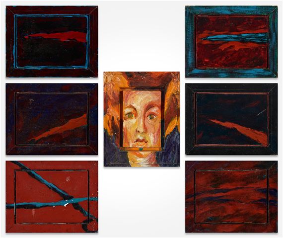 Rosemary Laing | Portrait & Abstract Works (1986) | MutualArt