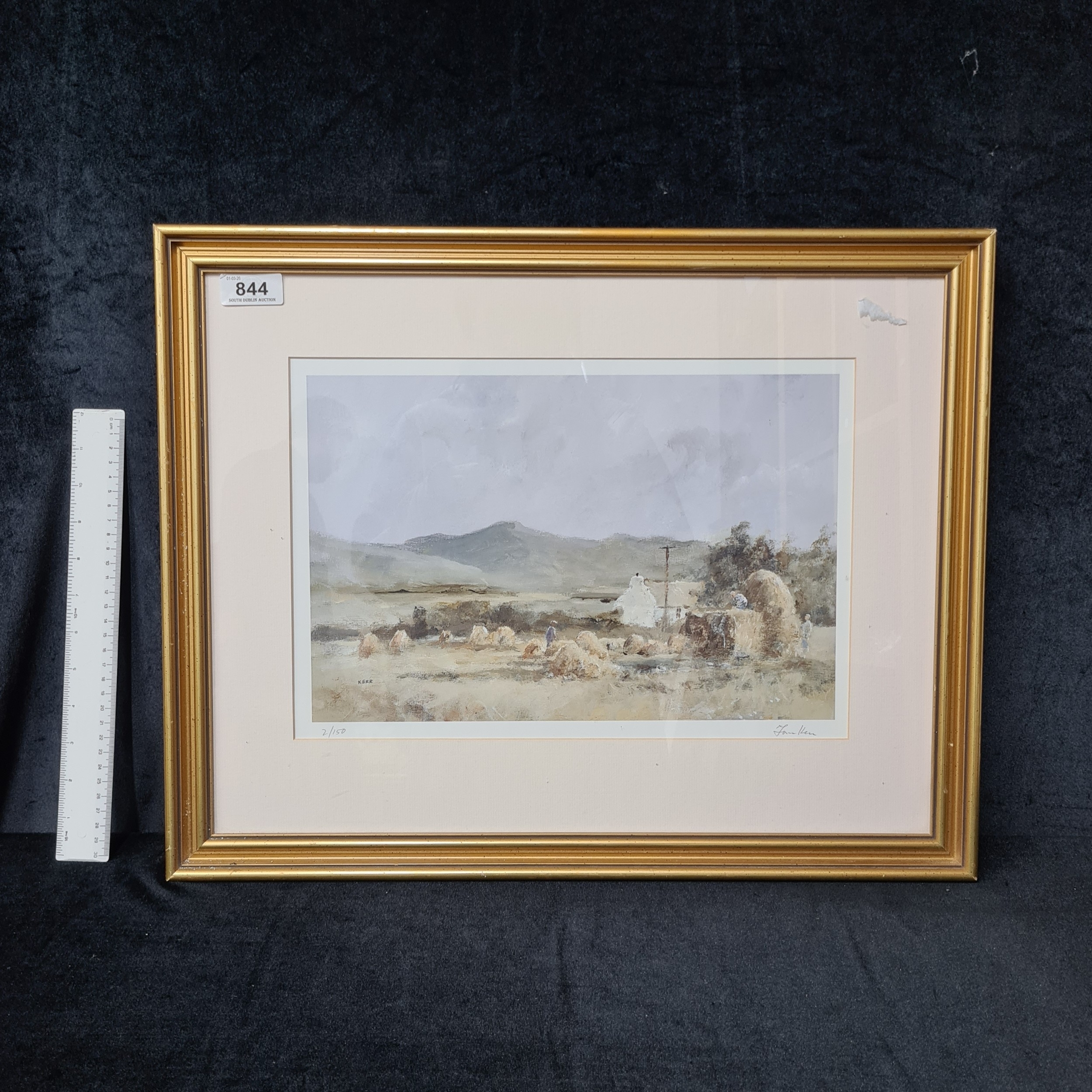 Tom Kerr | A hand signed 'Tom Kerr' limited edition 2 / 150 print ...