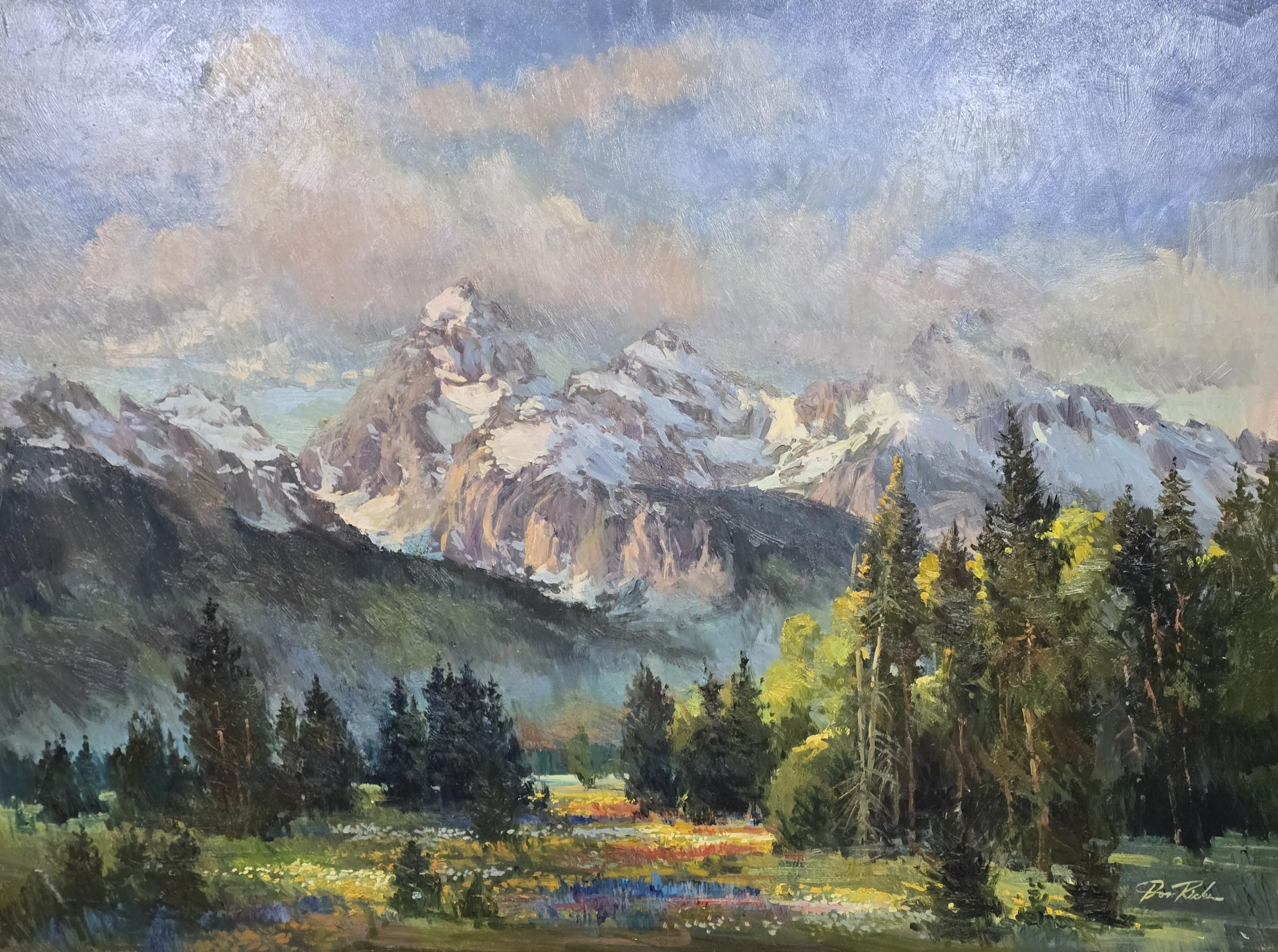 Donald Ricks | Untitled landscape painting | MutualArt