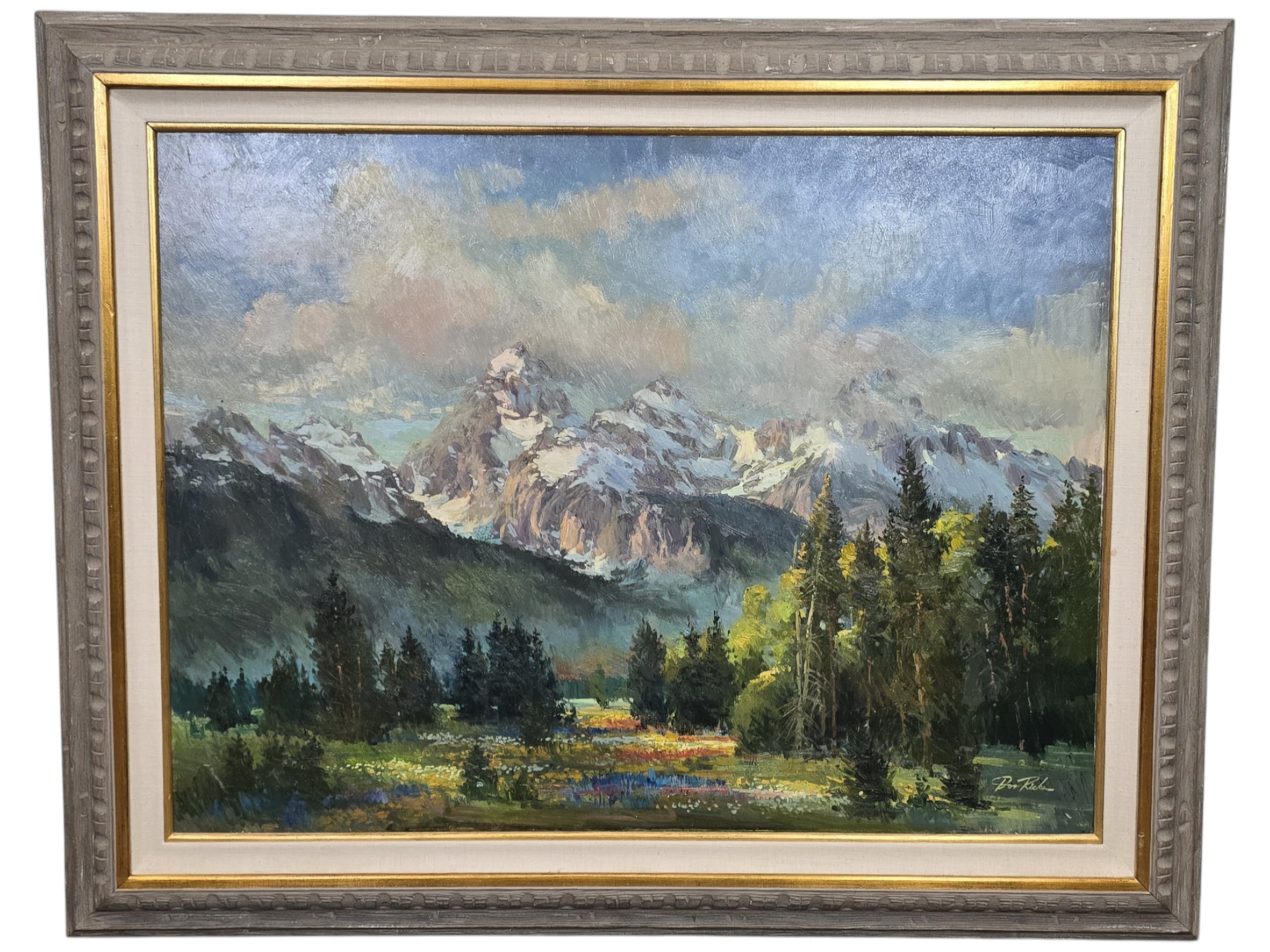 Donald Ricks | Untitled landscape painting | MutualArt