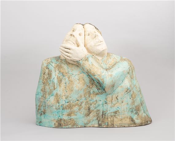 Sjer Jacobs | A couple in embrace | MutualArt