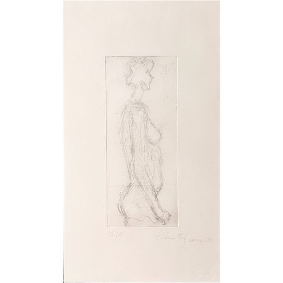 Alberto Giacometti | Annette Standing | MutualArt