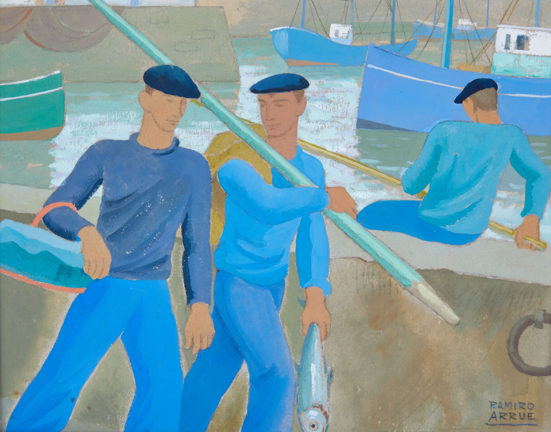 Ramiro Arrue | Retour des pêcheurs | MutualArt