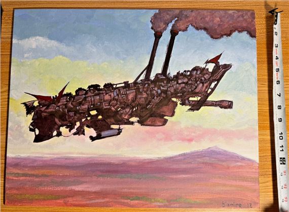 Larry Blamire | Grendom Air Train (2012) | MutualArt