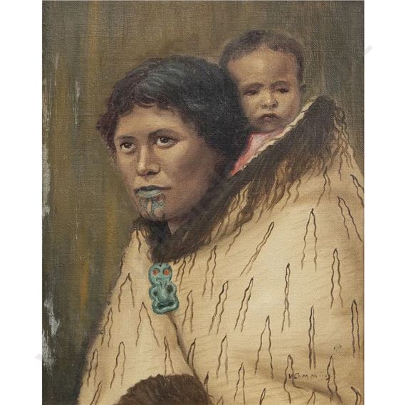 Vera Cummings | A portrait study of a Maori woman, Harata Rewiri ...