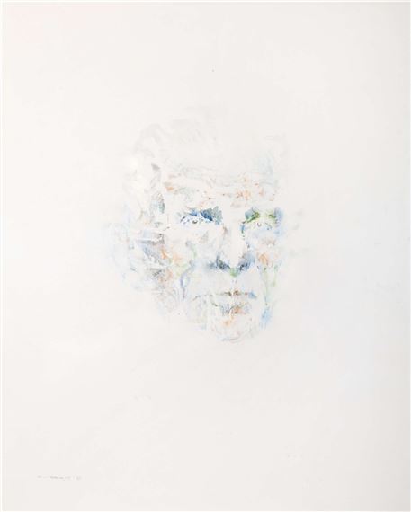 Louis Le Brocquy | Image of Samuel Beckett (1988) | MutualArt