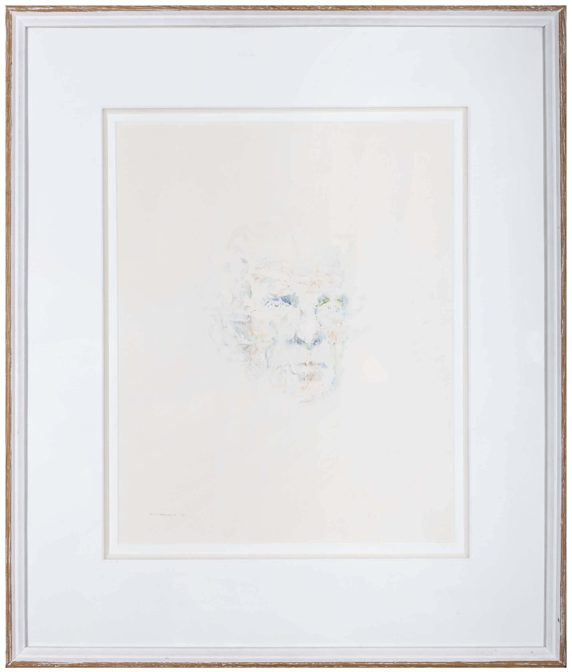 Louis Le Brocquy | Image of Samuel Beckett (1988) | MutualArt