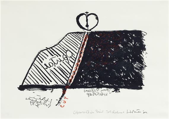 Ralph Hotere | Observation Point, Port Chalmers (1989) | MutualArt