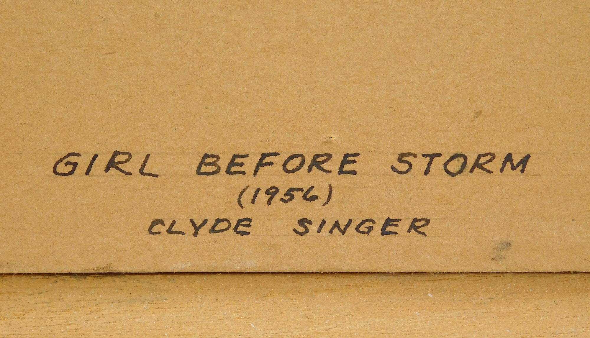 Clyde Singer | Untitled (1956) | MutualArt